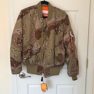 Alpha Industries reversible legendary flight jacket